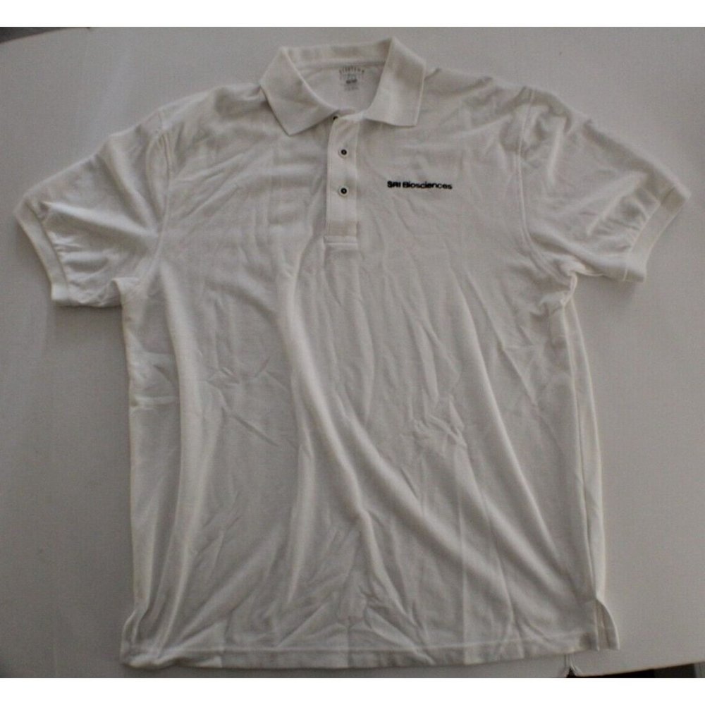 SRI Biosciences Polo - Embroidered Logo - Size Large